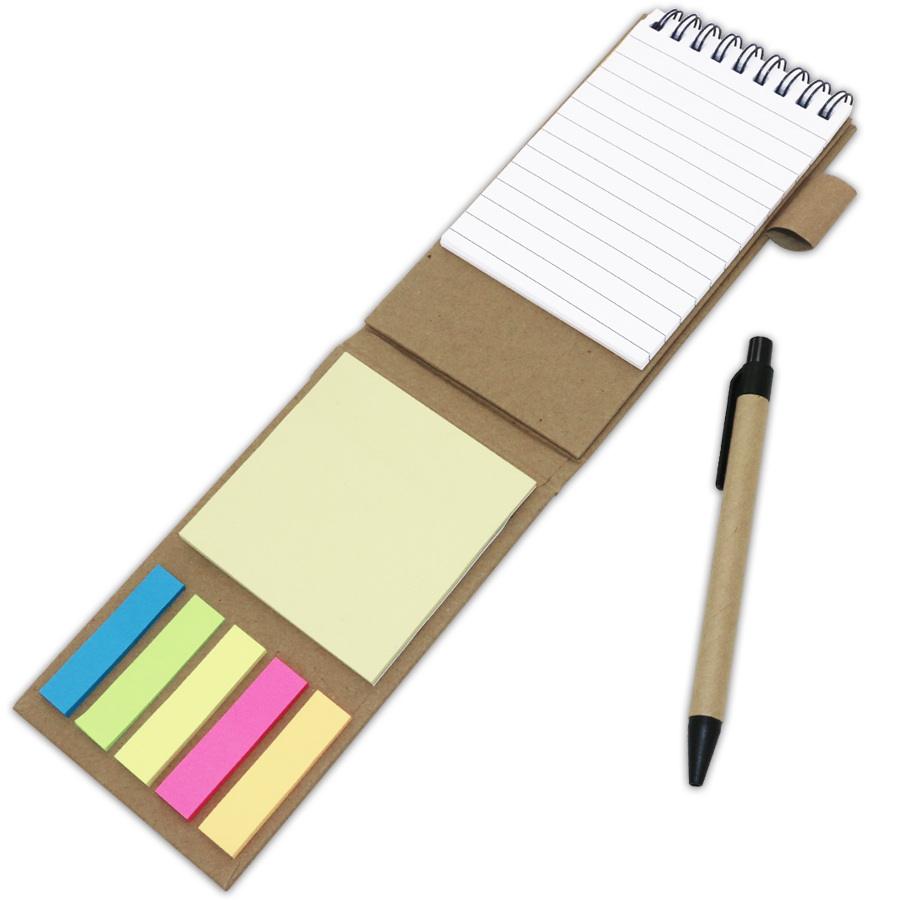 mini note book de poche post-it ecologique