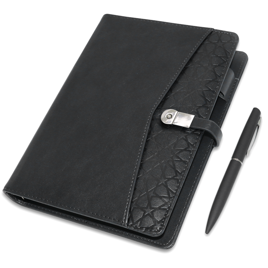coffret note book usb 32 gb design arabesque