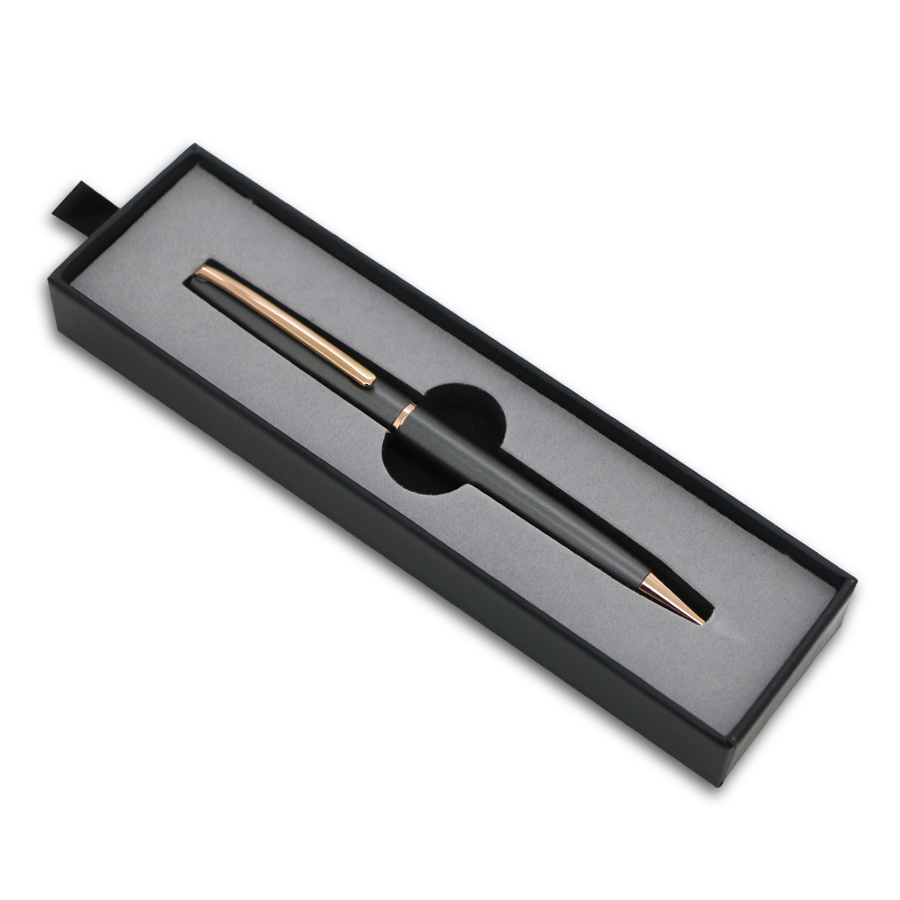 stylo en métal  promotionnel avec boite