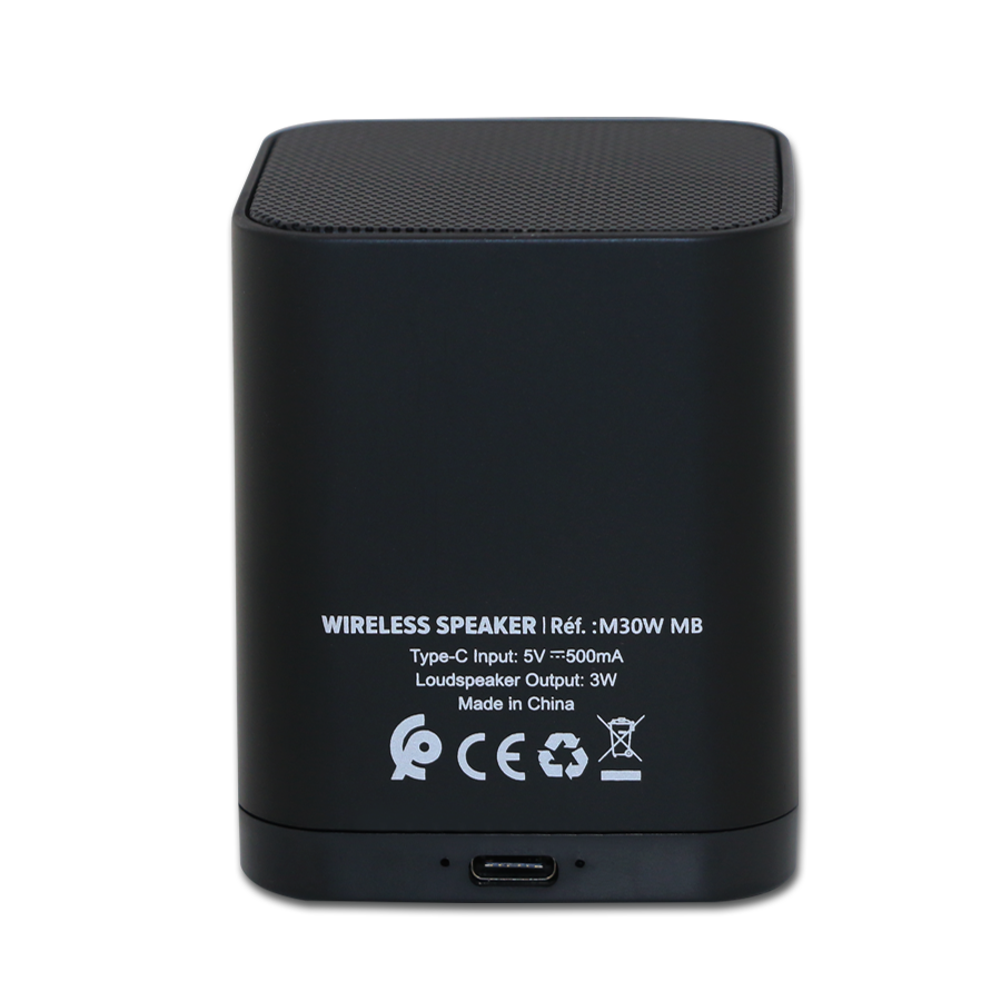 haut parleur bluetooth noir sans fil