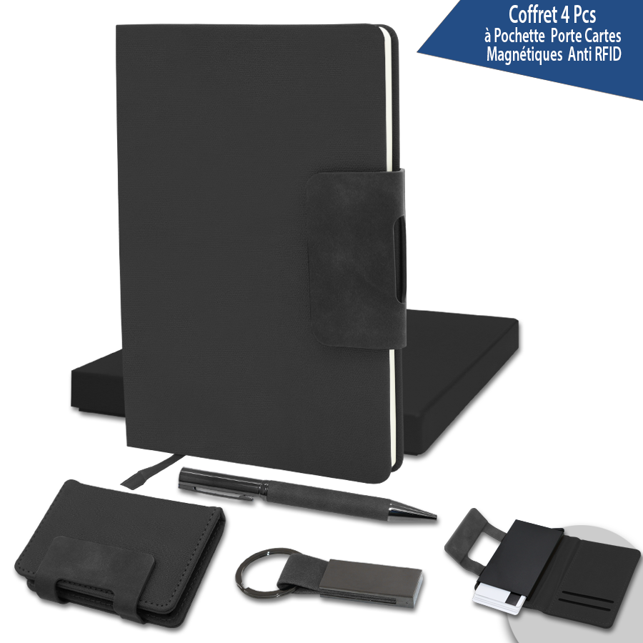 cadeau entreprise personnalisable 4 pièces