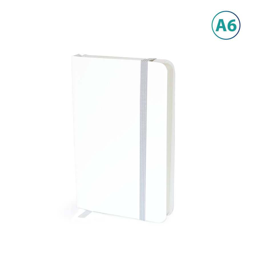mini note book de poche a6 en élastique