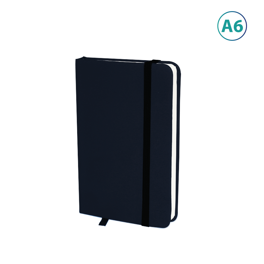 mini note book de poche a6 en élastique