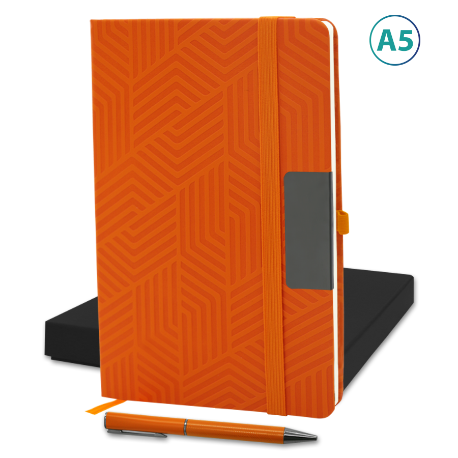set notebook a5 publicitaire avec stylo