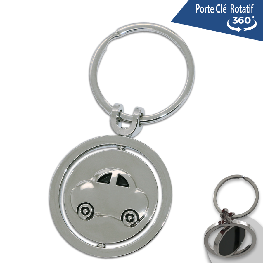 porte-clés design maison en métal