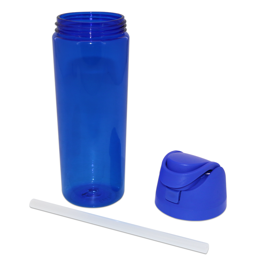 gourde plastique 750 ml avec couvercle à bec
