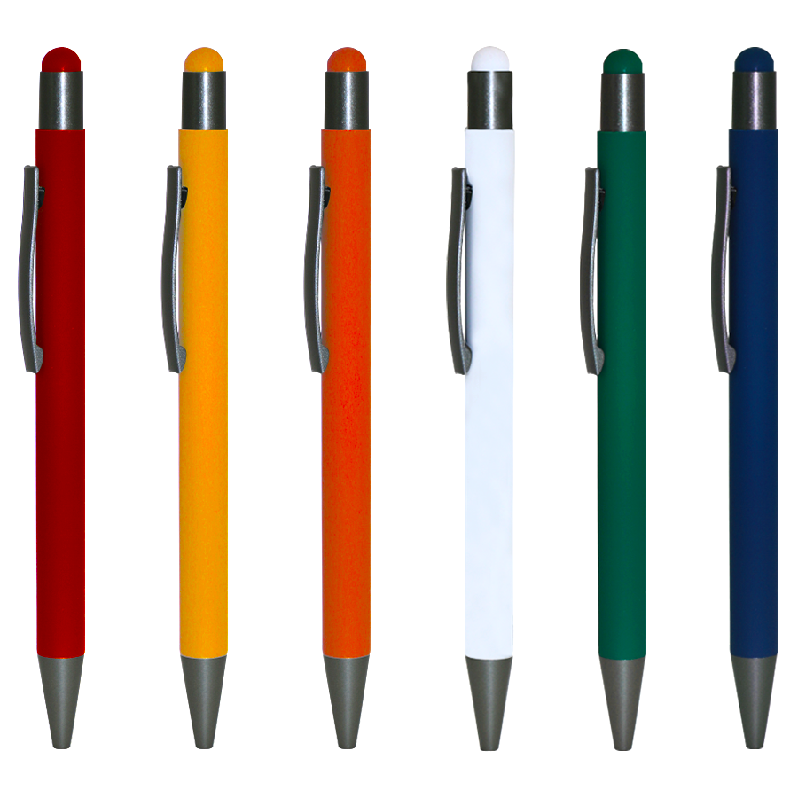 stylus en aluminium soft-touch