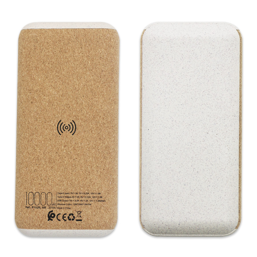 power-bank  wireless eco-friendly 10000 mah