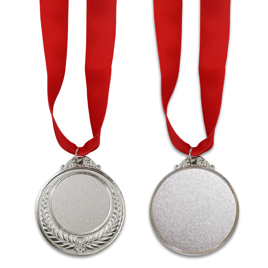 médaille double faces avec motif design