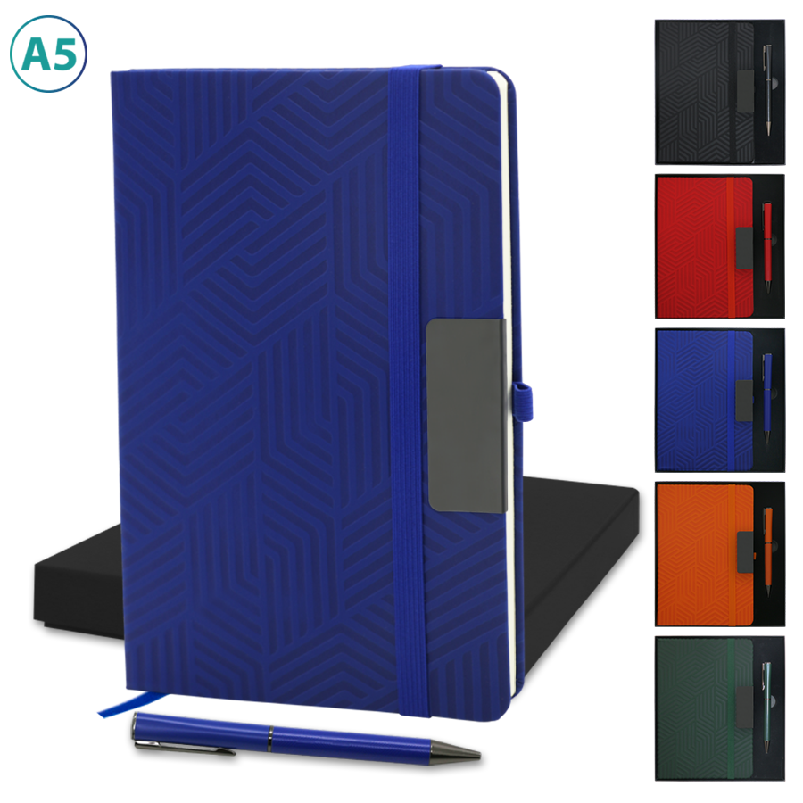 set notebook a5 publicitaire avec stylo