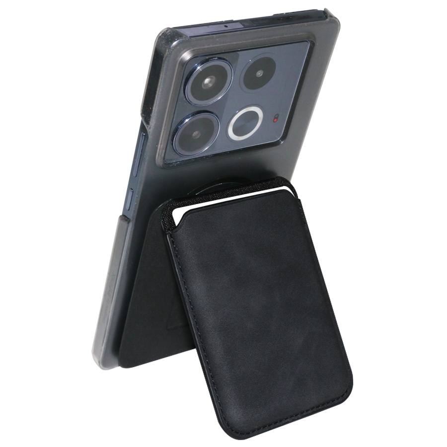porte-cartes & support téléphone publicitaire