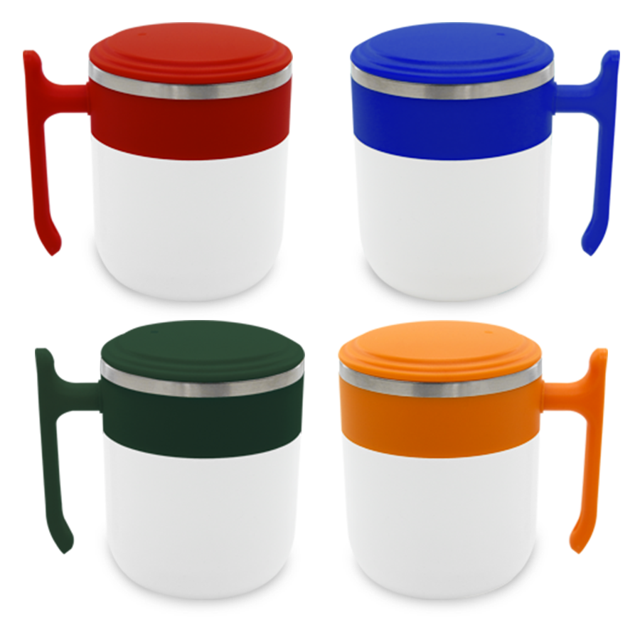 mug isotherme 350 ml avec couvercle