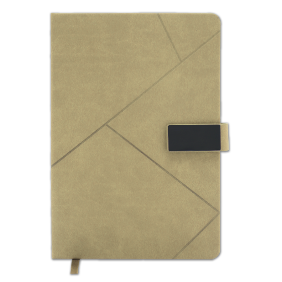 notebook a5 avec motif géométrique
