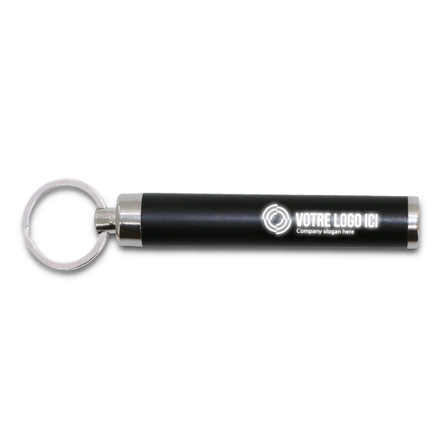 porte-clés  lampe torche logo lumineux