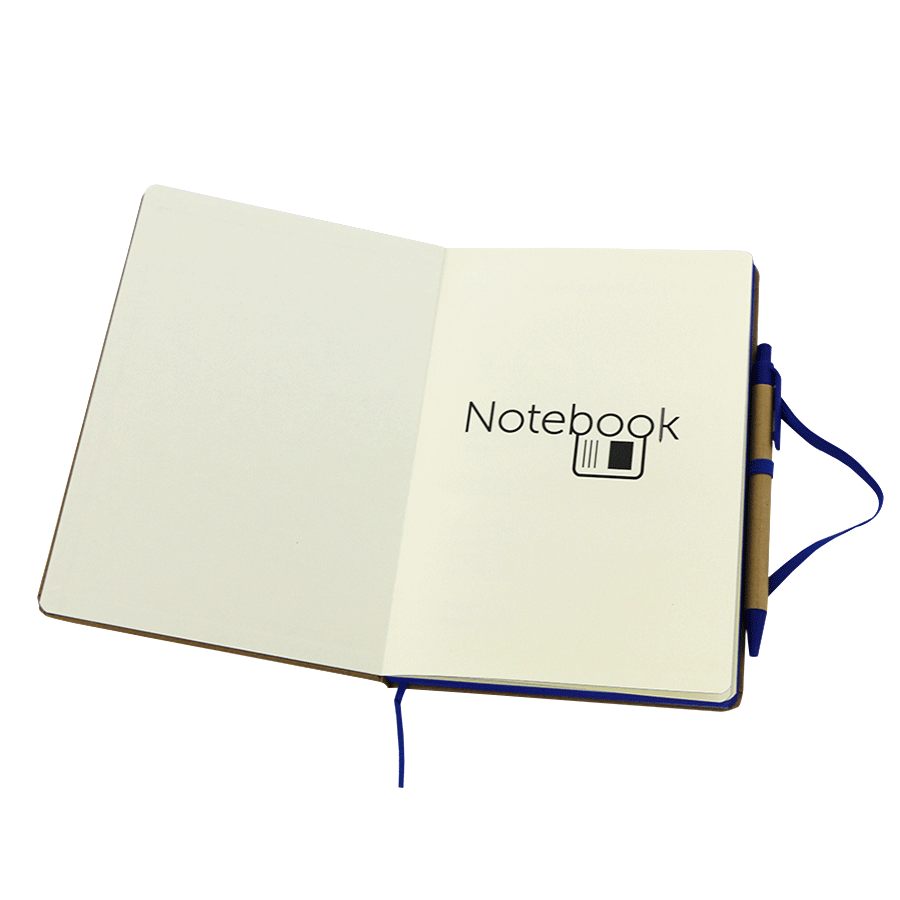 duo note-book ecologique publicitaire avec stylo