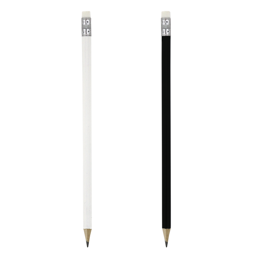 crayon publicitaire avec gomme