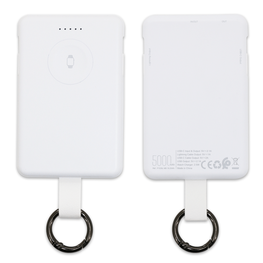 powerbank 5000 mah pour téléphone et montre