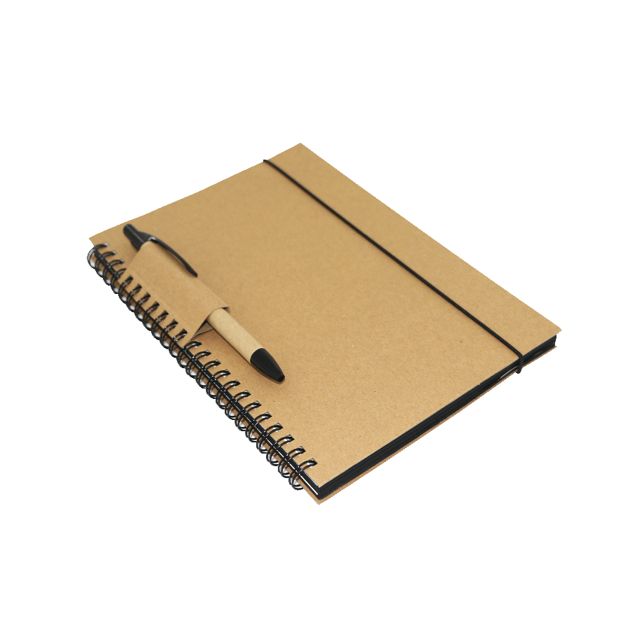 note-book a5  ecologique en carton