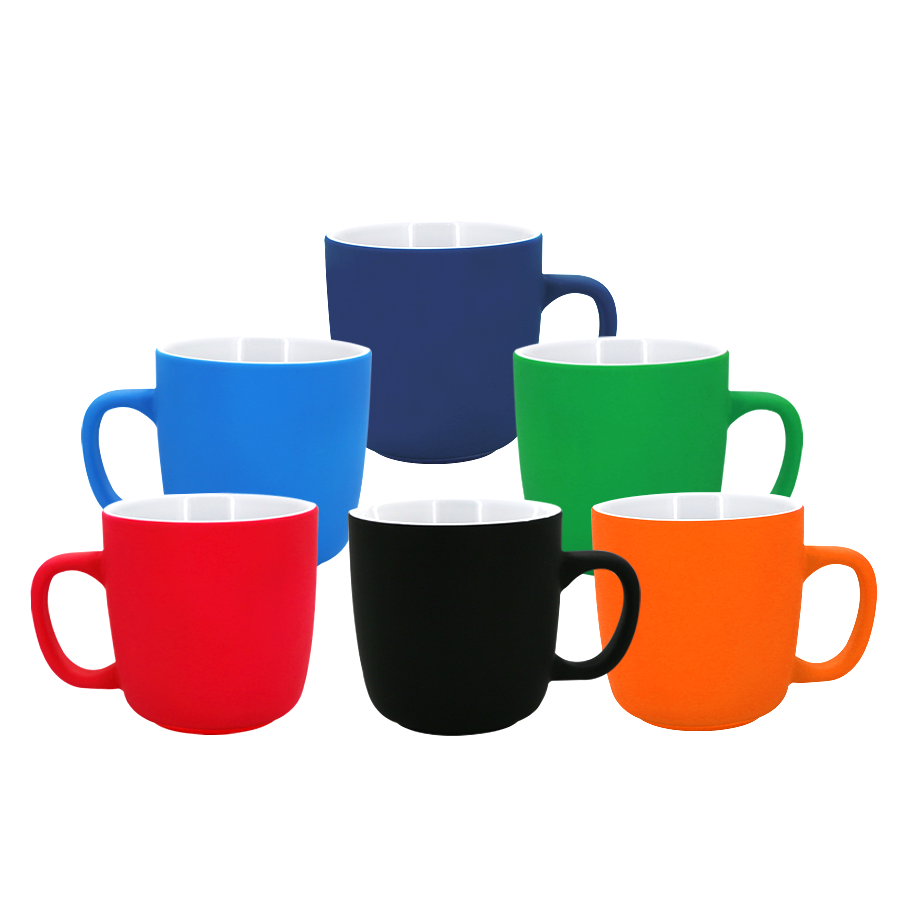 mug soft touch publicitaire