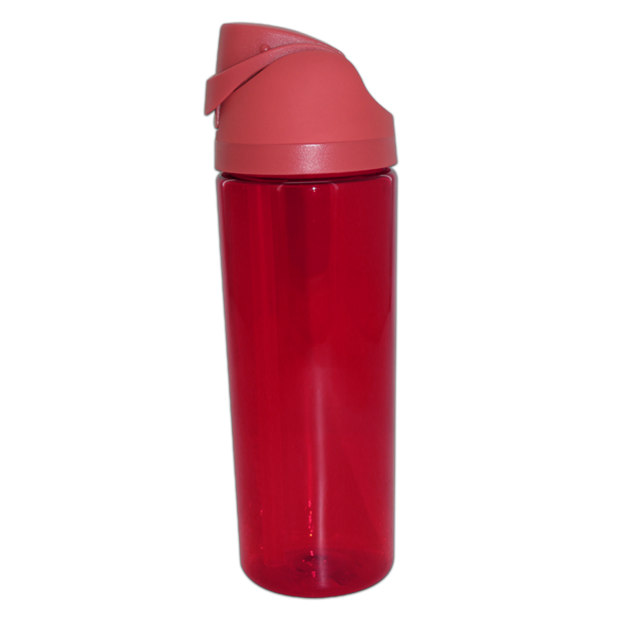 gourde plastique 750 ml avec couvercle à bec