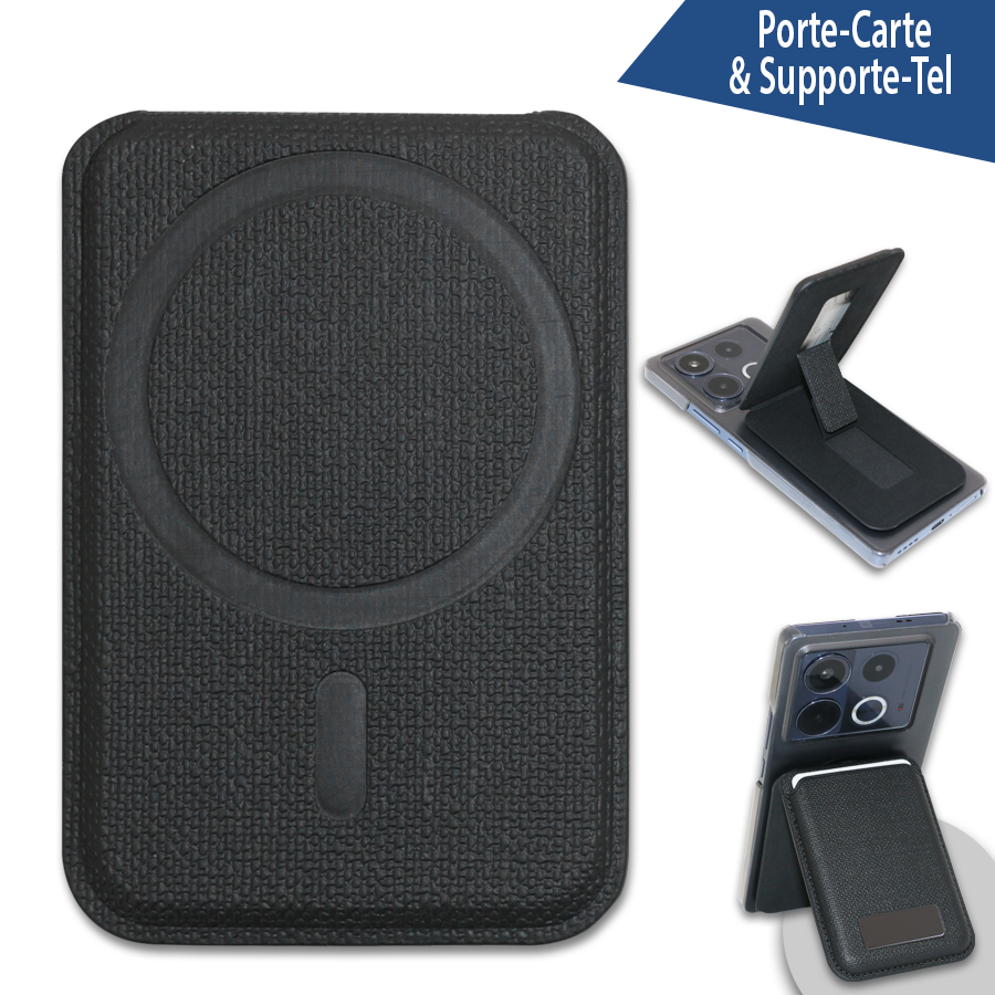 porte-carte magnétique smartphone personnalisé