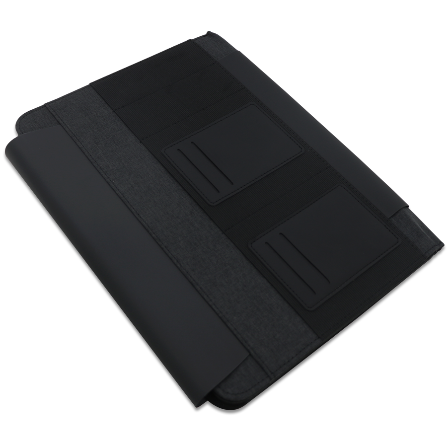conférencier a4 et housse pour pc portable 2en1