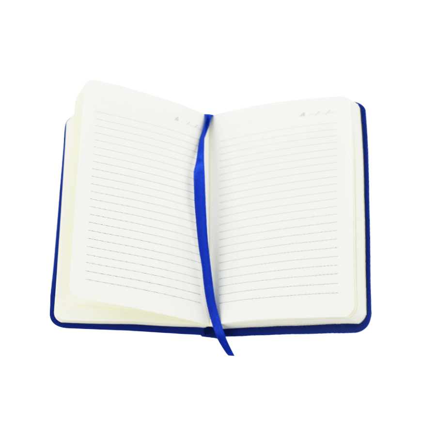 mini note book de poche a6 en élastique
