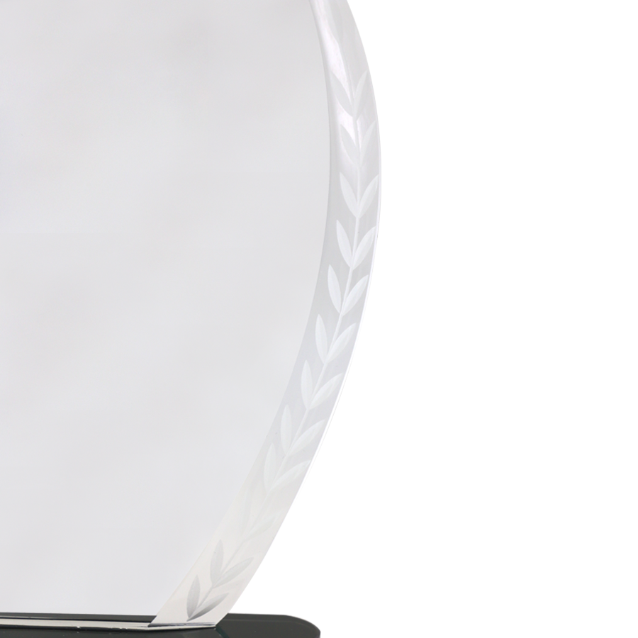 trophées en verre personnalisable