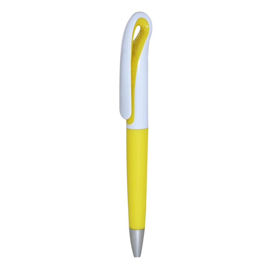 stylo mi soft-touch coloré mi plastique blanc