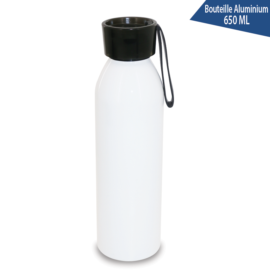 bouteille publicitaire en aluminium 650 ml