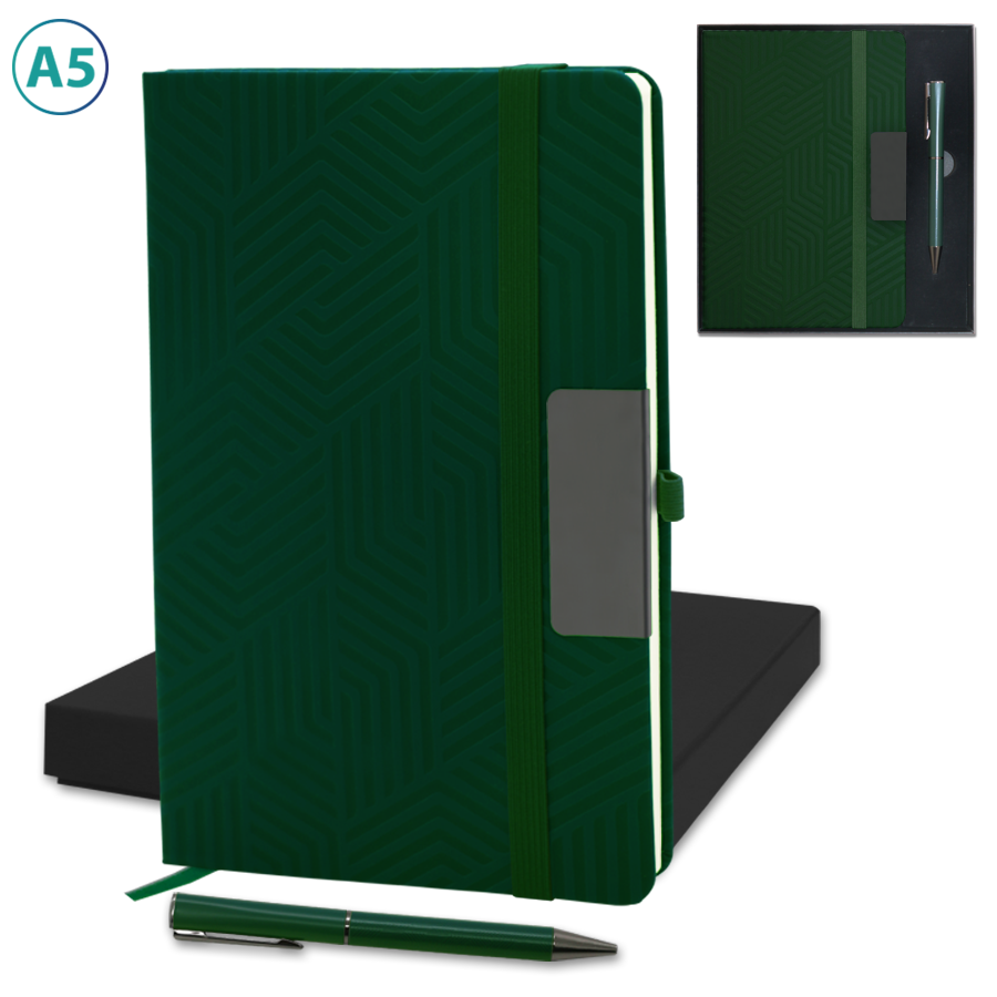 set notebook a5 publicitaire avec stylo