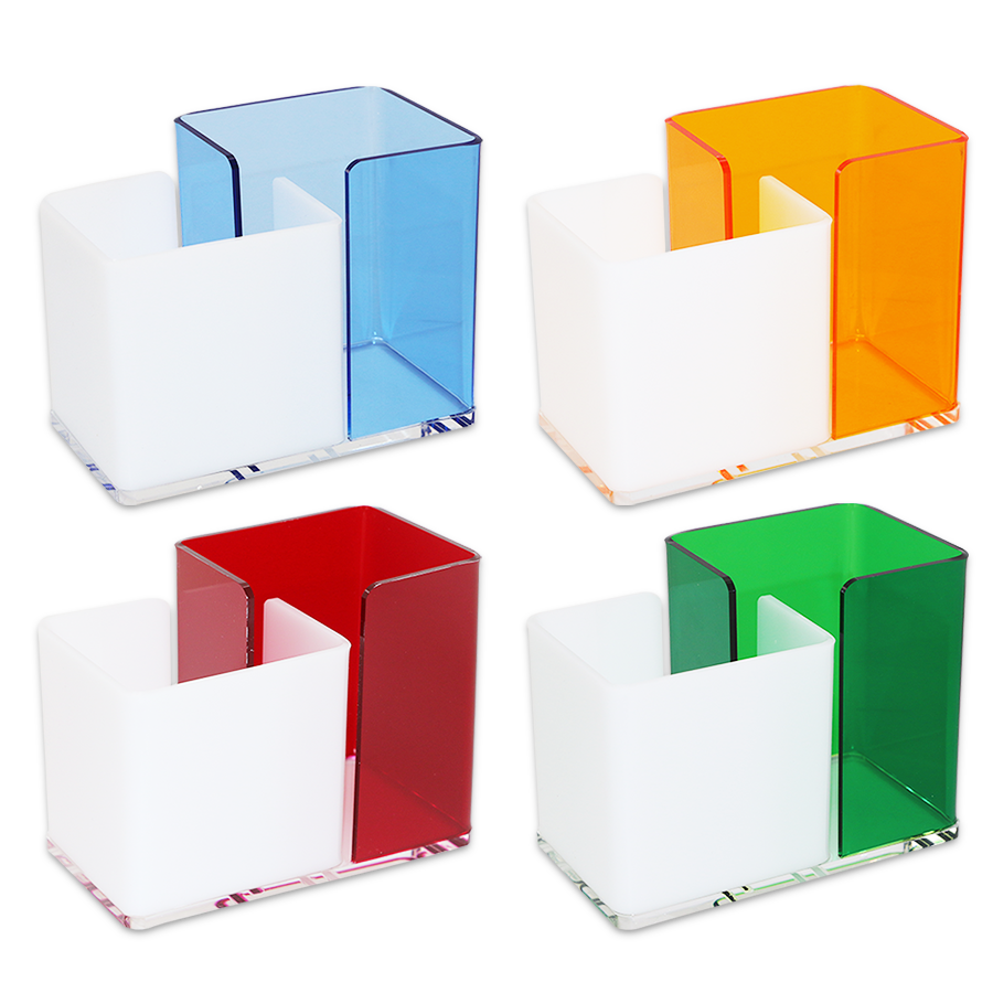 pot à crayon personnalisable en acrylique