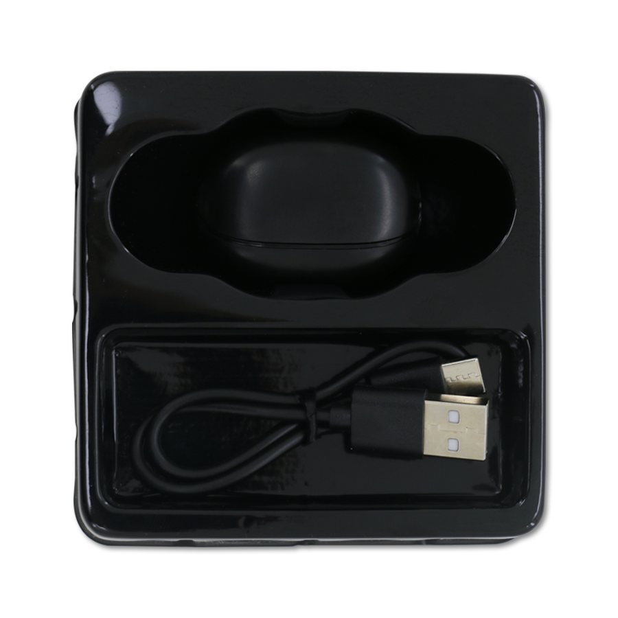 earbuds bluetooth avec boitier de recharge