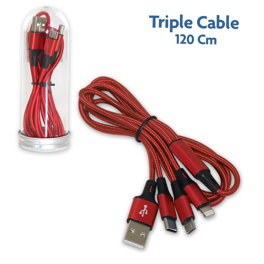 multicâbles publicitaire avec boite