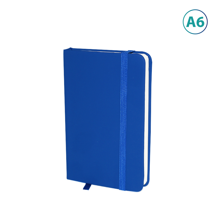 mini note book de poche a6 en élastique