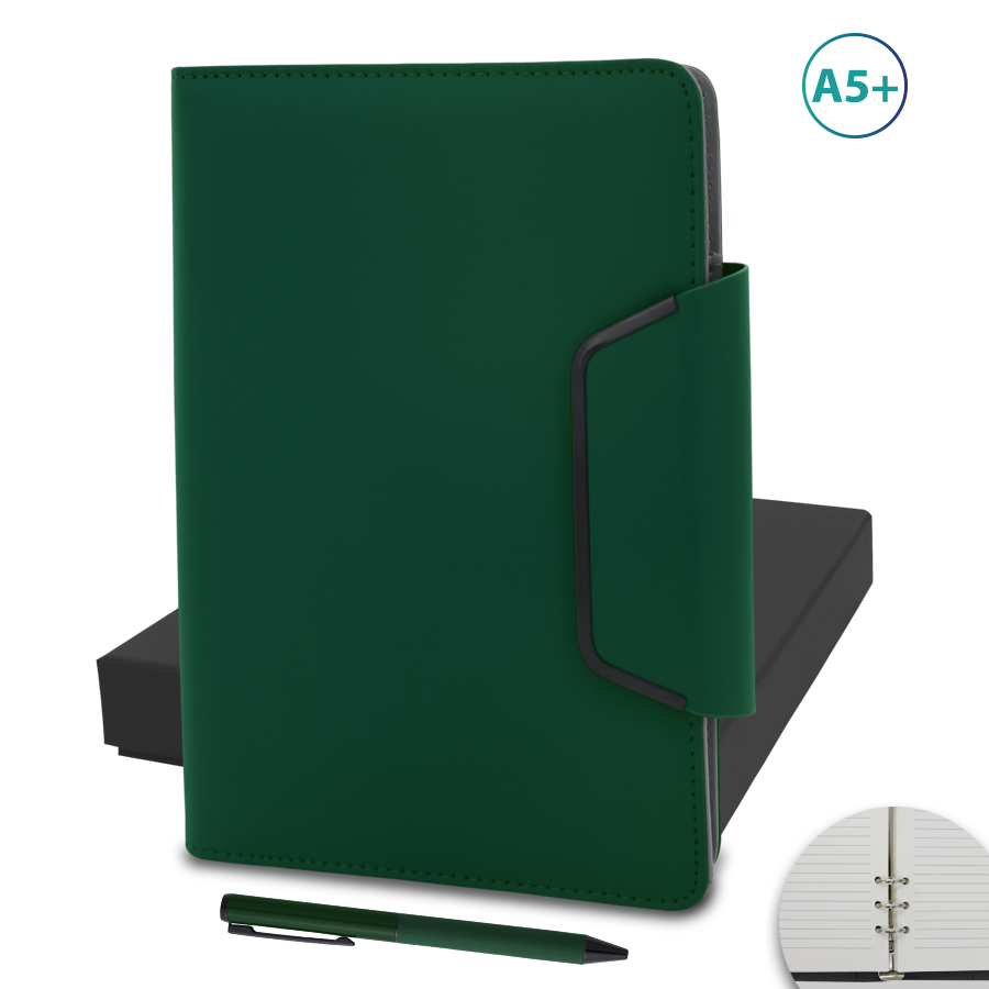 coffret personnalisable note book et  stylo