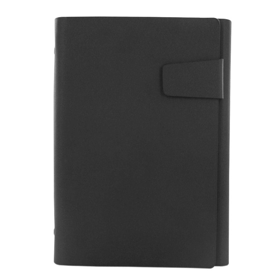 notebook a5 en similicuir de type classeur 